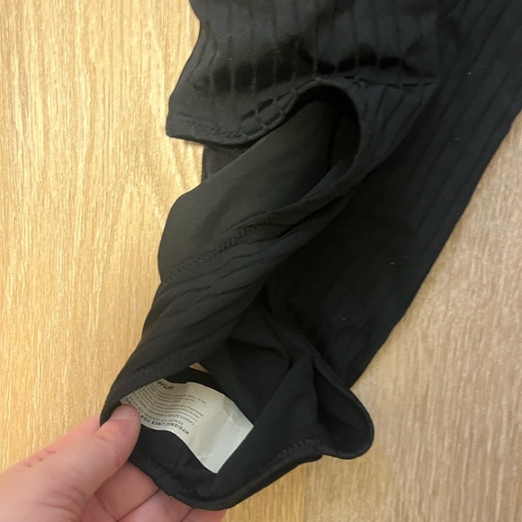 Black One-Shoulder Swimsuit - Picture 3 of 3